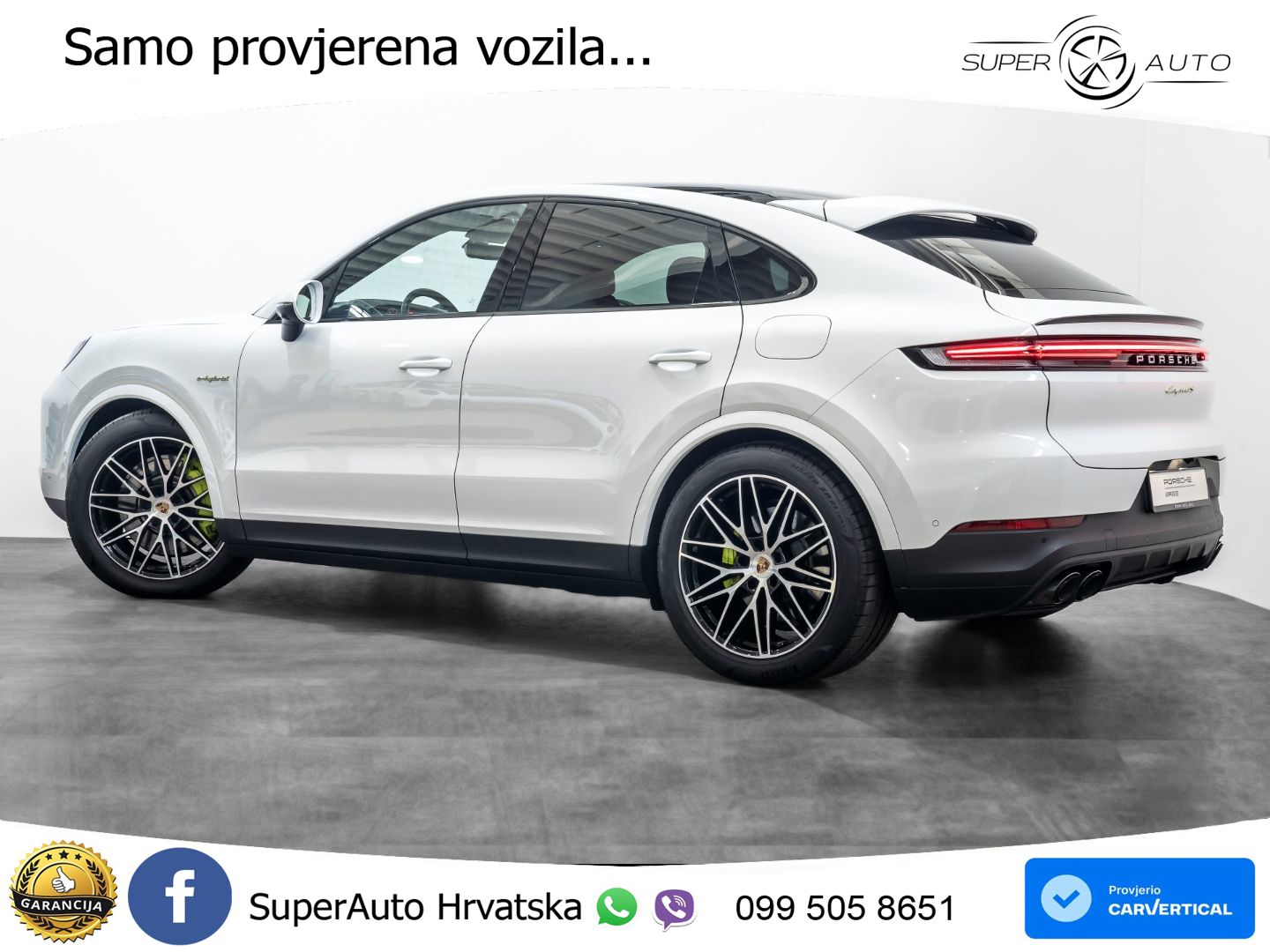 Porsche Cayenne Coupe S 3.0 V6 (519 KS) E-Hybrid Tiptronic S