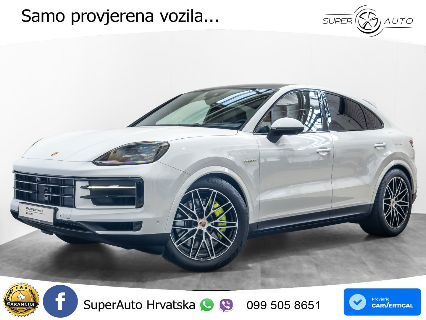 Porsche Cayenne Coupe S 3.0 V6 (519 KS) E-Hybrid Tiptronic S