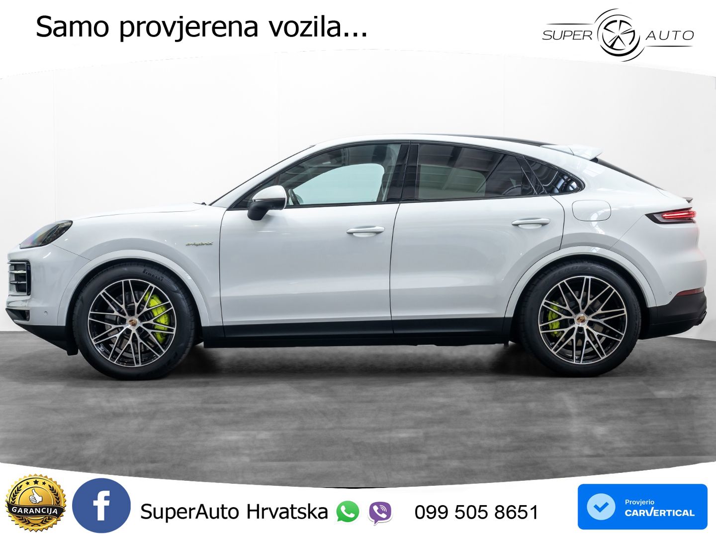 Porsche Cayenne Coupe S 3.0 V6 (519 KS) E-Hybrid Tiptronic S