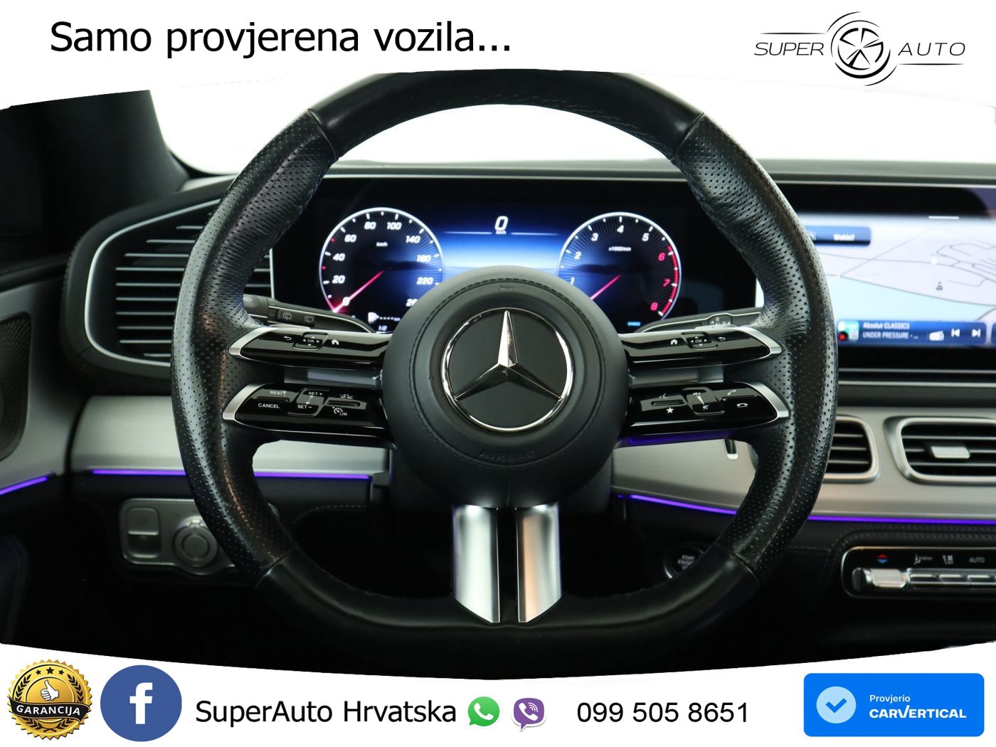 Mercedes GLE 450 3.0 (381 KS) EQ Boost 4MATIC 9G-TRONIC AMG LED+GR SJED+ACC