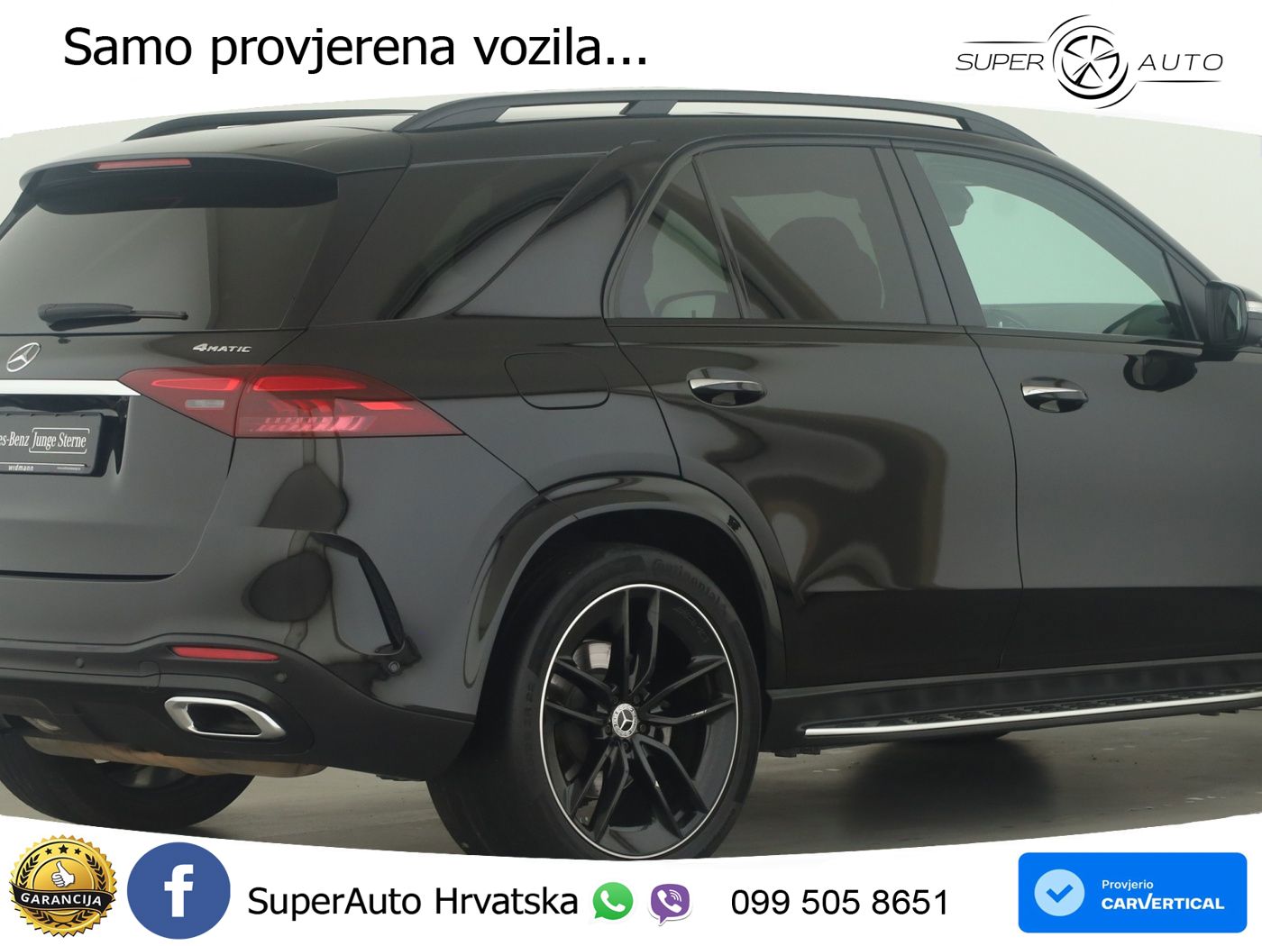 Mercedes GLE 450 3.0 (381 KS) EQ Boost 4MATIC 9G-TRONIC AMG LED+GR SJED+ACC