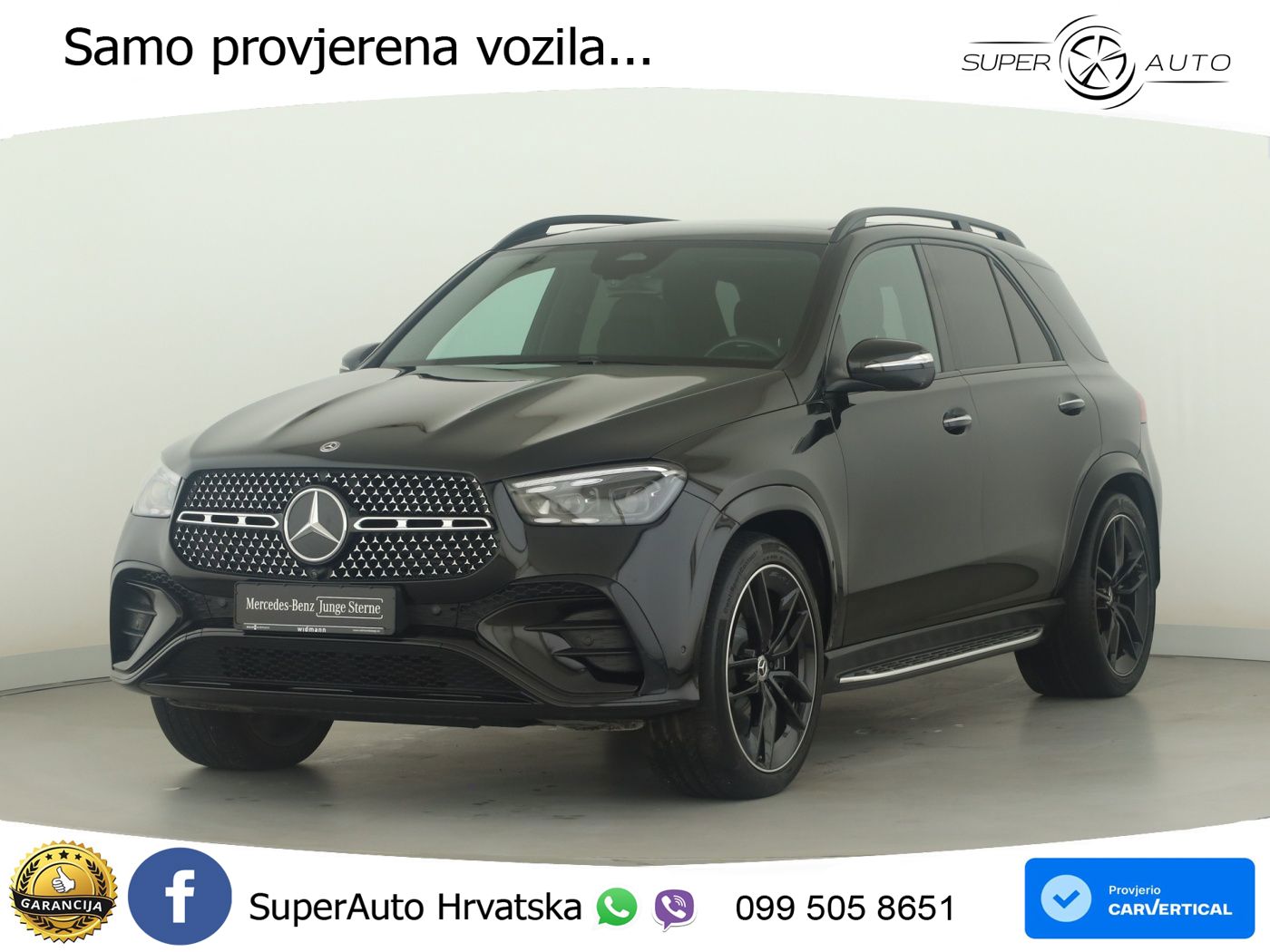 Mercedes GLE 450 3.0 (381 KS) EQ Boost 4MATIC 9G-TRONIC AMG LED+GR SJED+ACC
