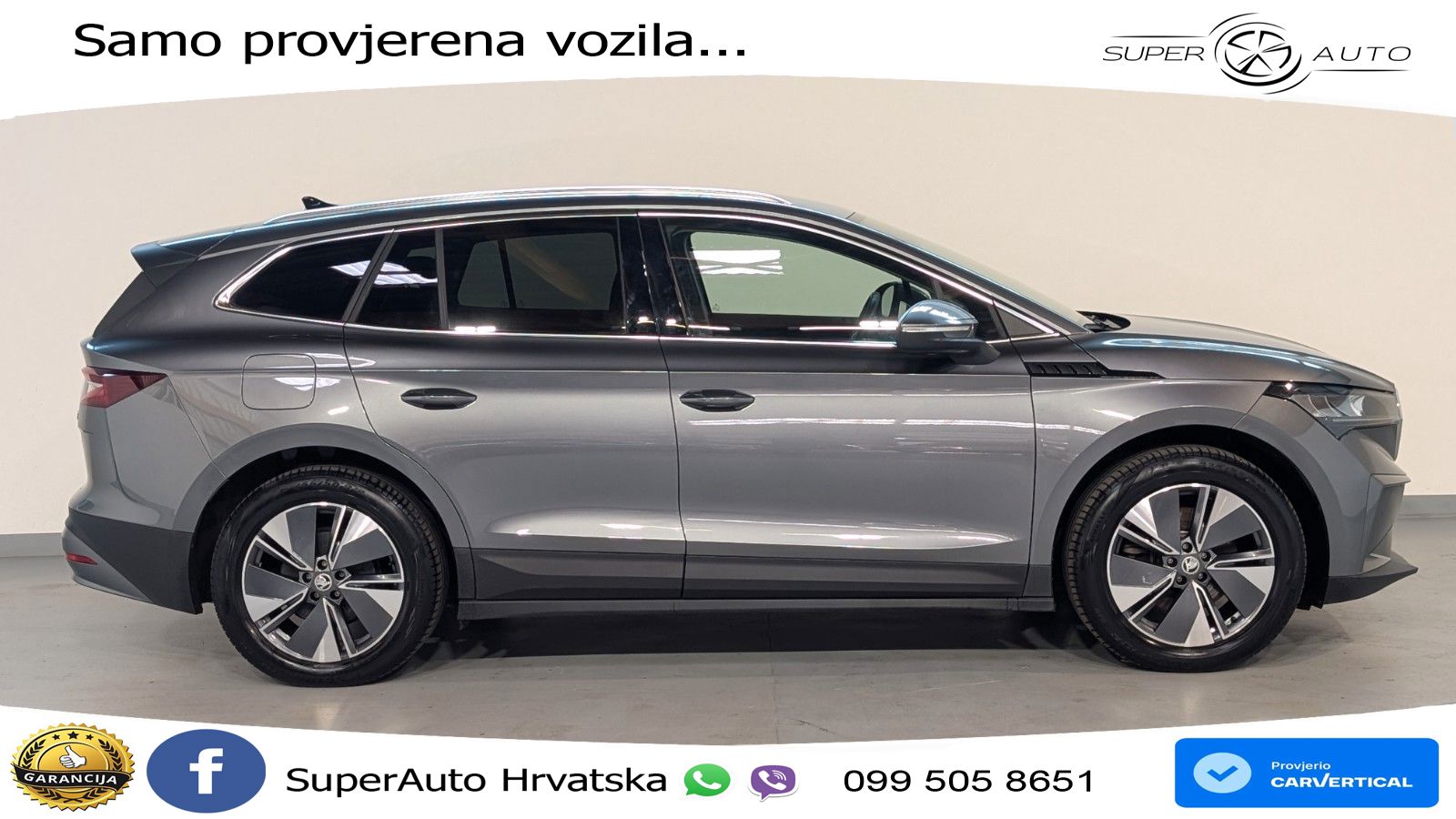 Škoda Enyaq iV 80 82 kWh (204 KS) Suite LED+GR SJED+ACC