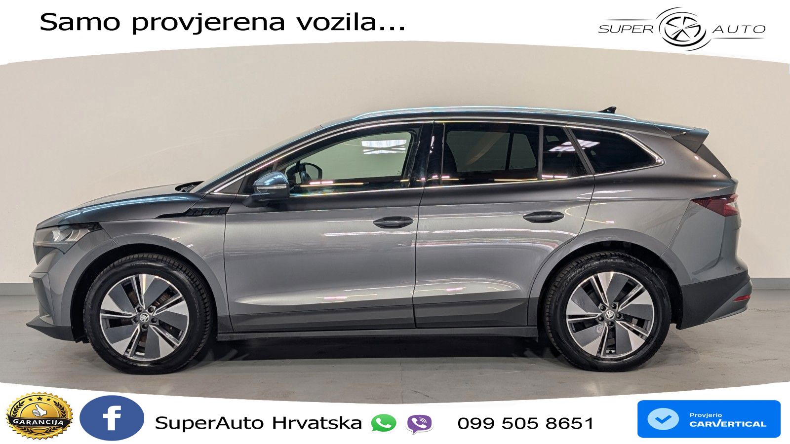 Škoda Enyaq iV 80 82 kWh (204 KS) Suite LED+GR SJED+ACC