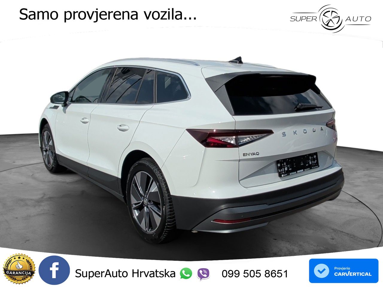 Škoda Enyaq iV 85x 82 kWh (286 KS) AWD