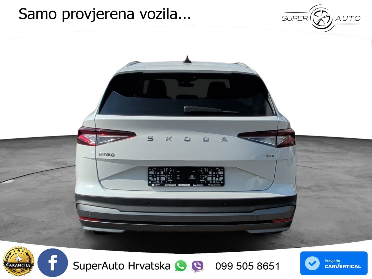Škoda Enyaq iV 85x 82 kWh (286 KS) AWD