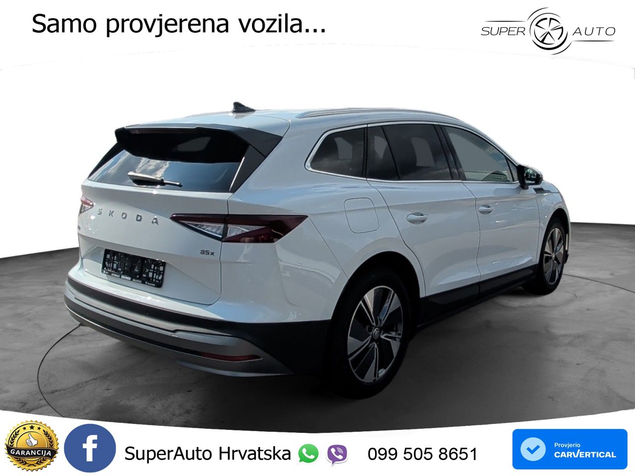 Škoda Enyaq iV 85x 82 kWh (286 KS) AWD
