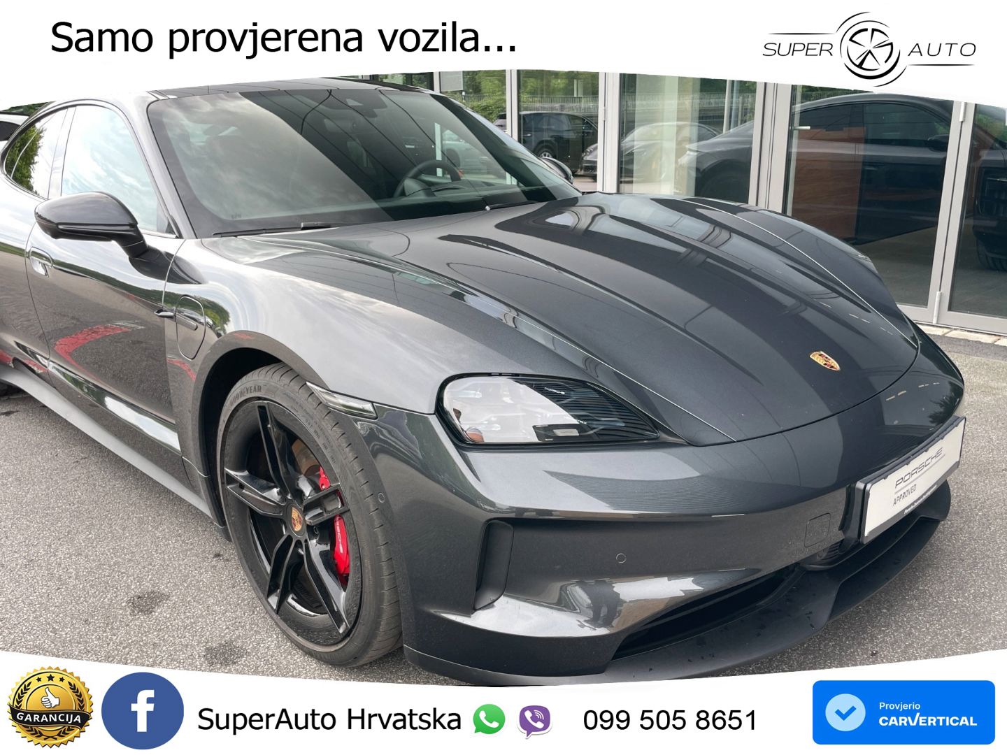 Porsche Taycan 4S 105 kWh (598 KS)
