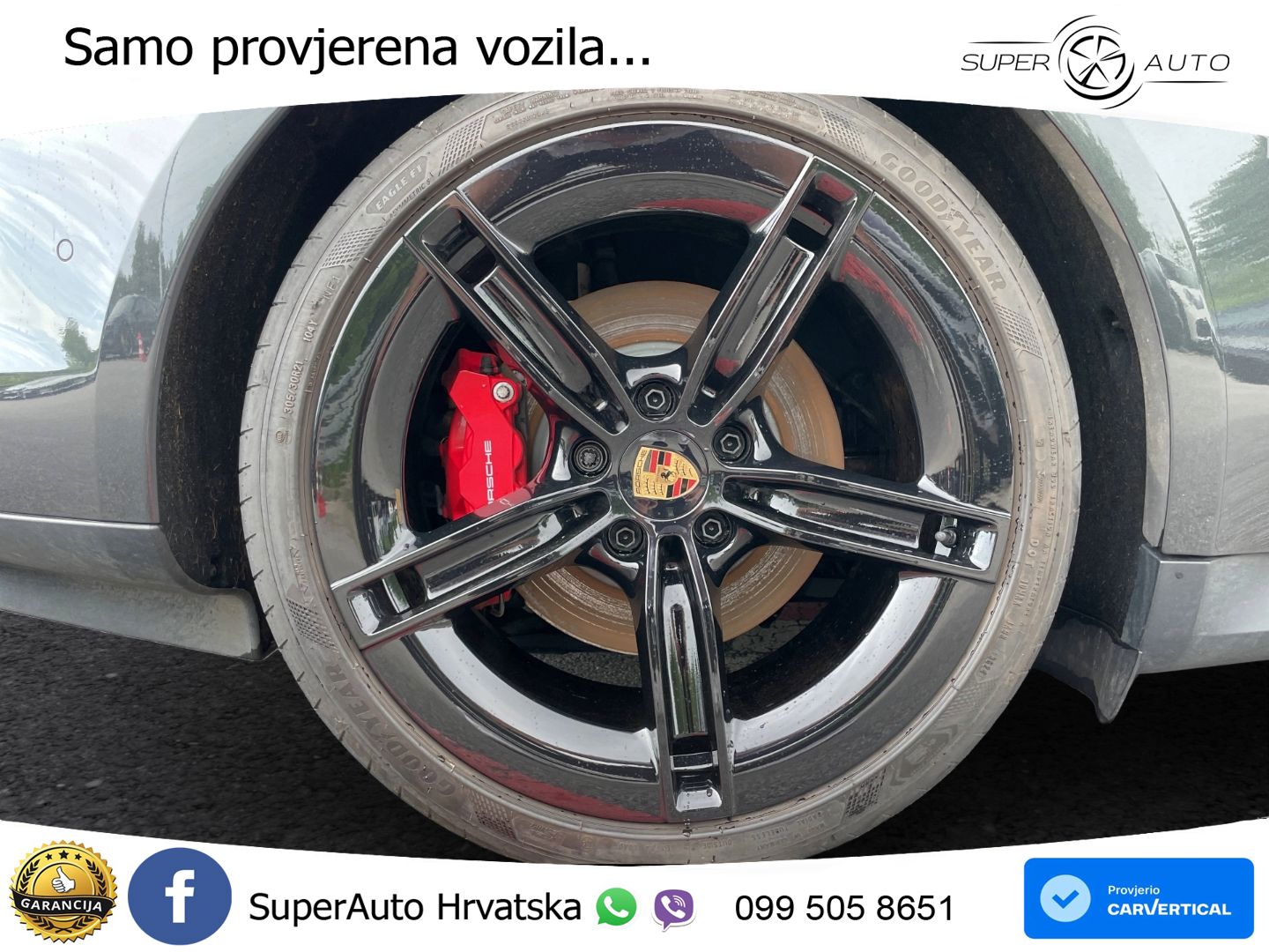 Porsche Taycan 4S 105 kWh (598 KS)