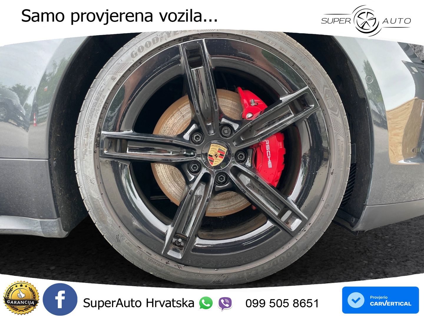 Porsche Taycan 4S 105 kWh (598 KS)