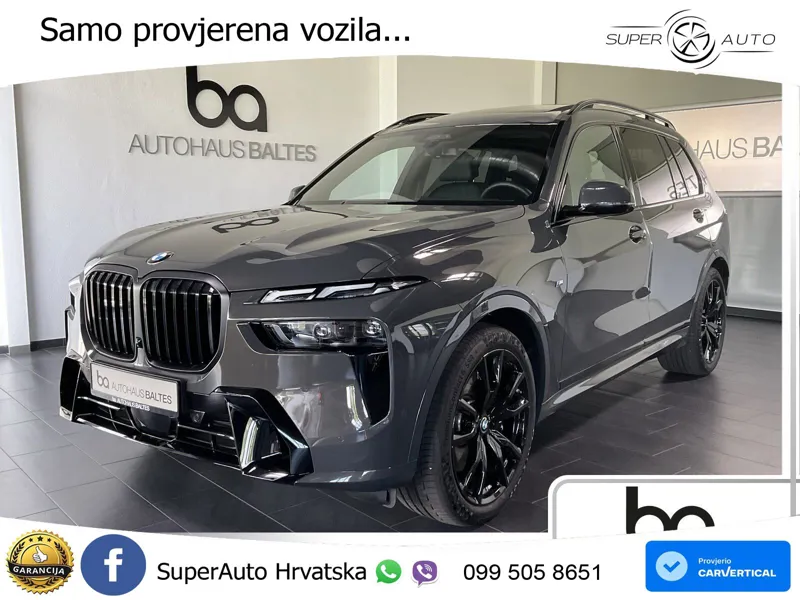 BMW X7 40d (352 KS) xDrive Steptronic M Sport LED+GR SJED+ACC