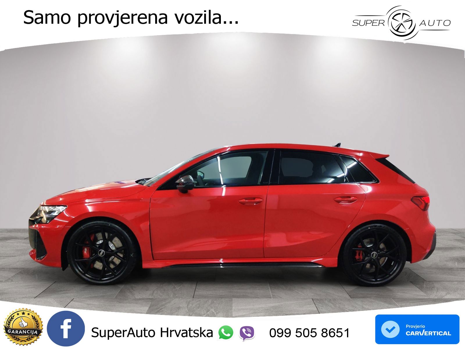 Audi RS3 Sedan 2.5 TFSI (400 KS) quattro S tronic LED+GR SJED+ACC