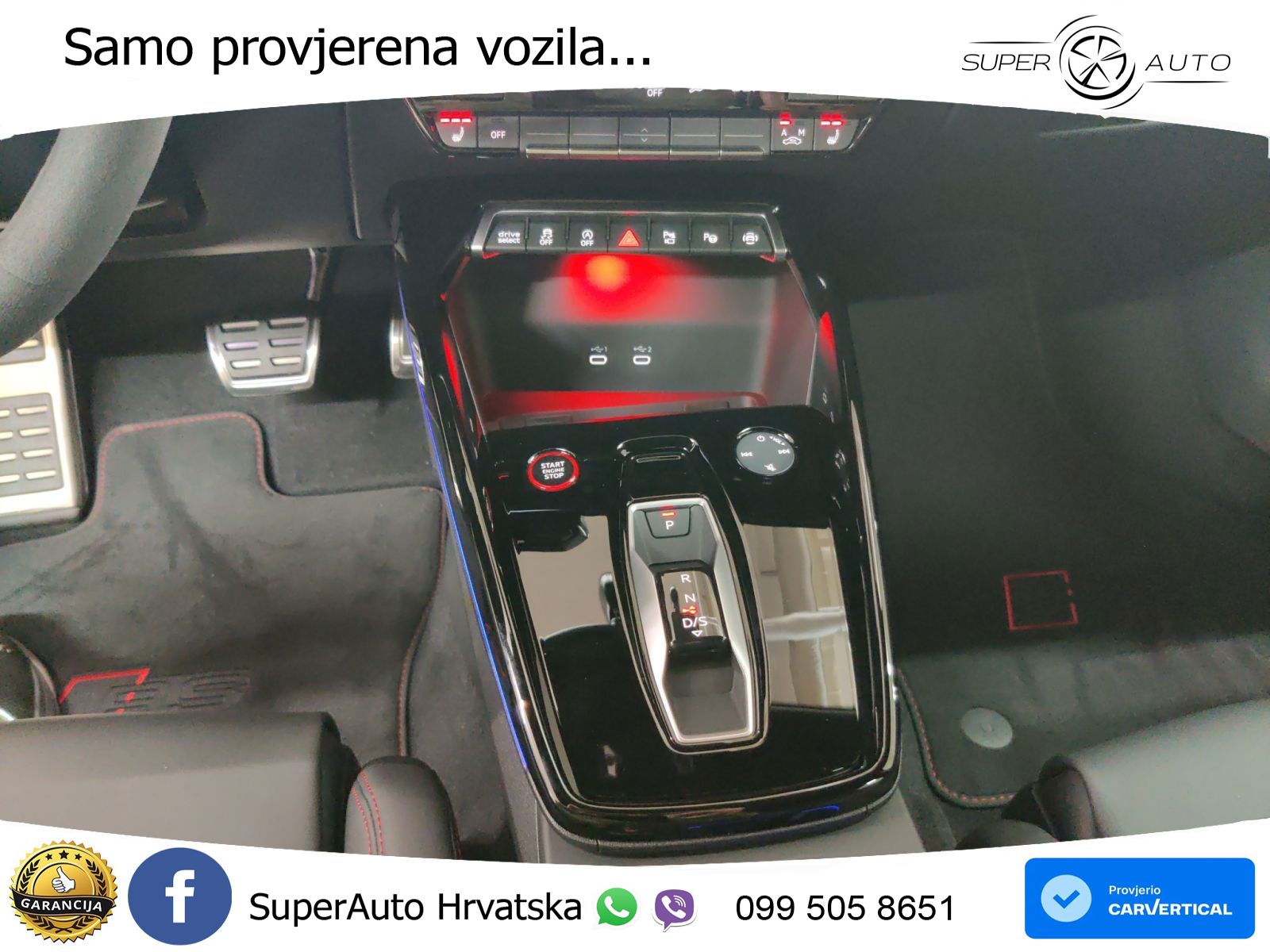 Audi RS3 Sedan 2.5 TFSI (400 KS) quattro S tronic LED+GR SJED+ACC