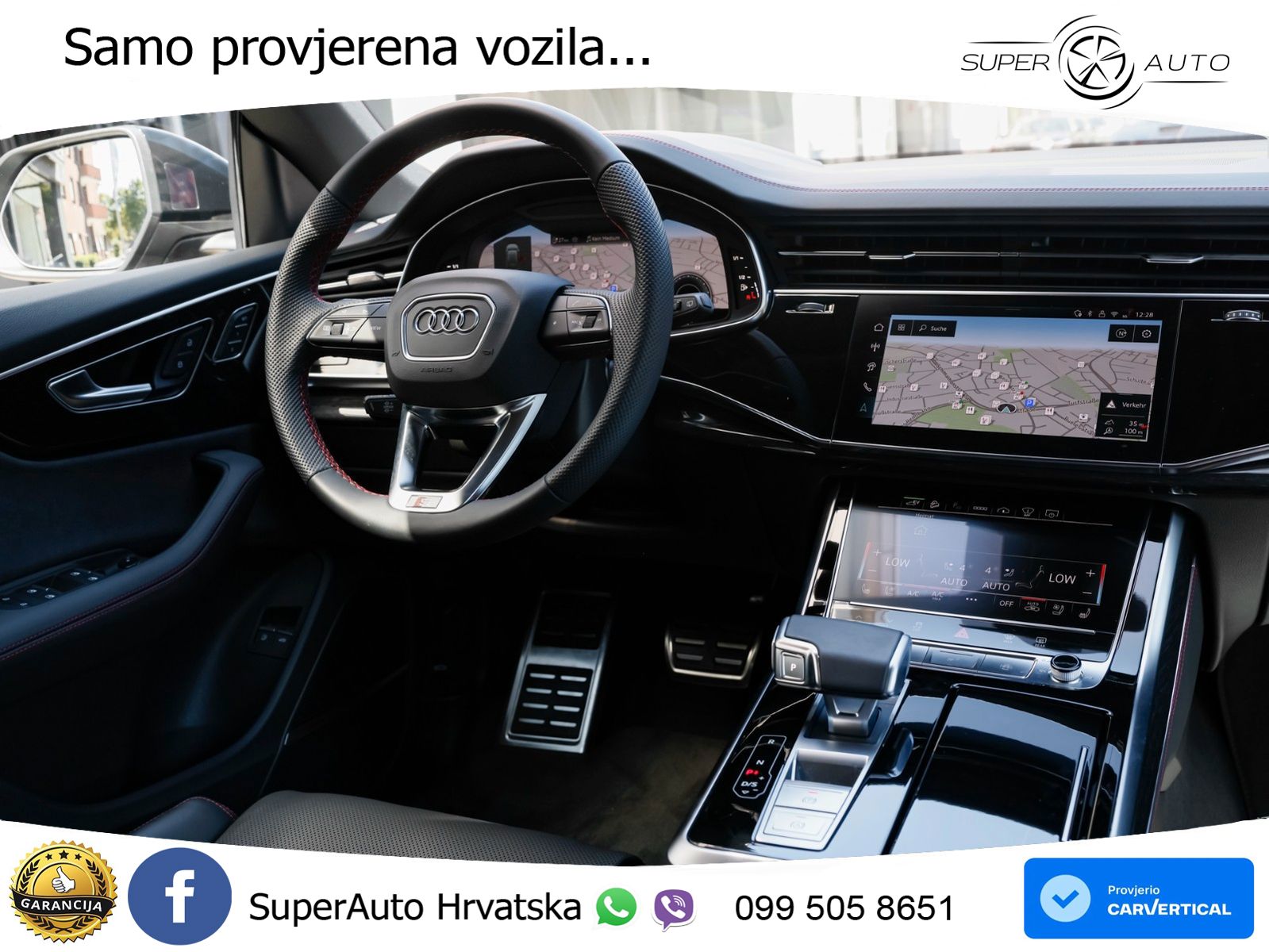 Audi Q8 55 TFSIe V6 (394 KS) quattro Tiptronic LED+GR SJED+ACC