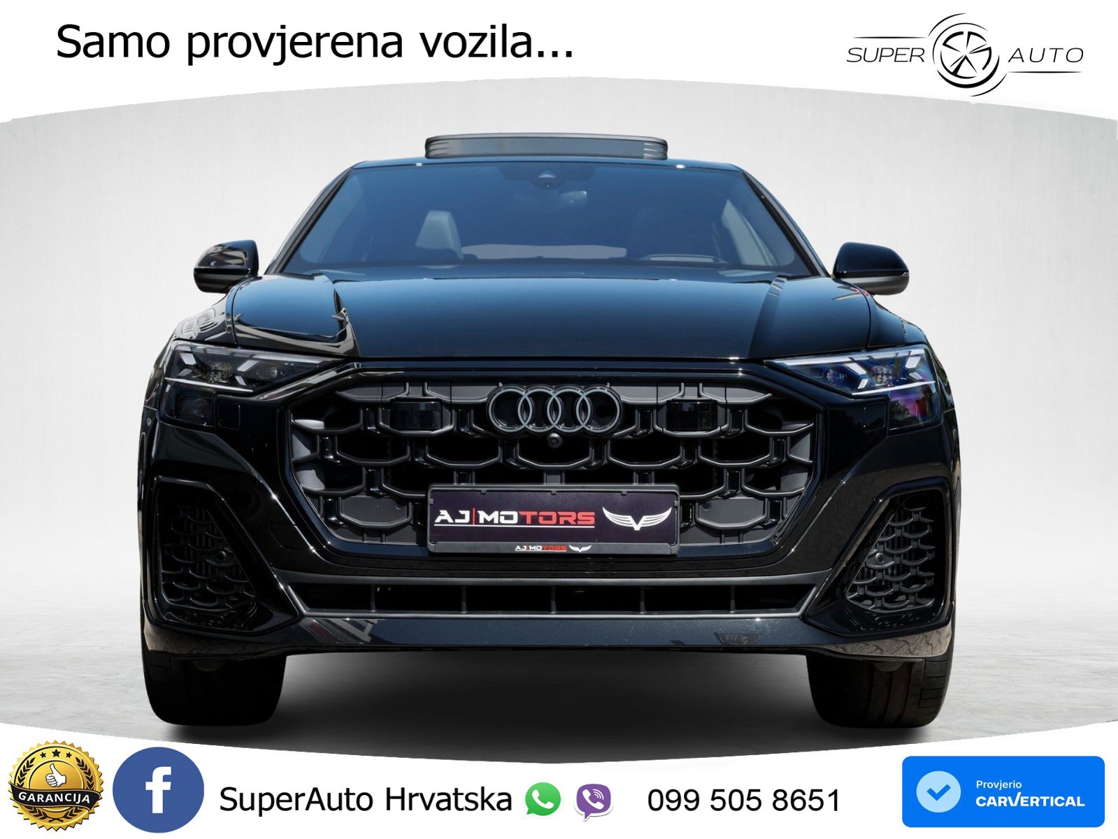 Audi Q8 55 TFSIe V6 (394 KS) quattro Tiptronic LED+GR SJED+ACC