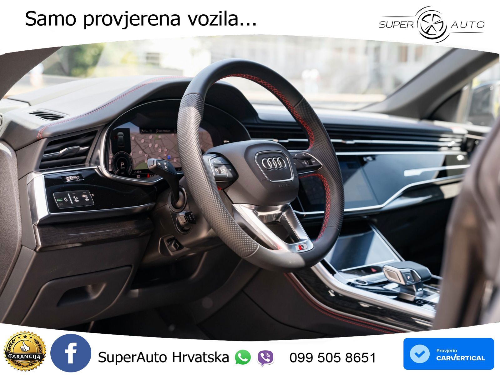 Audi Q8 55 TFSIe V6 (394 KS) quattro Tiptronic LED+GR SJED+ACC