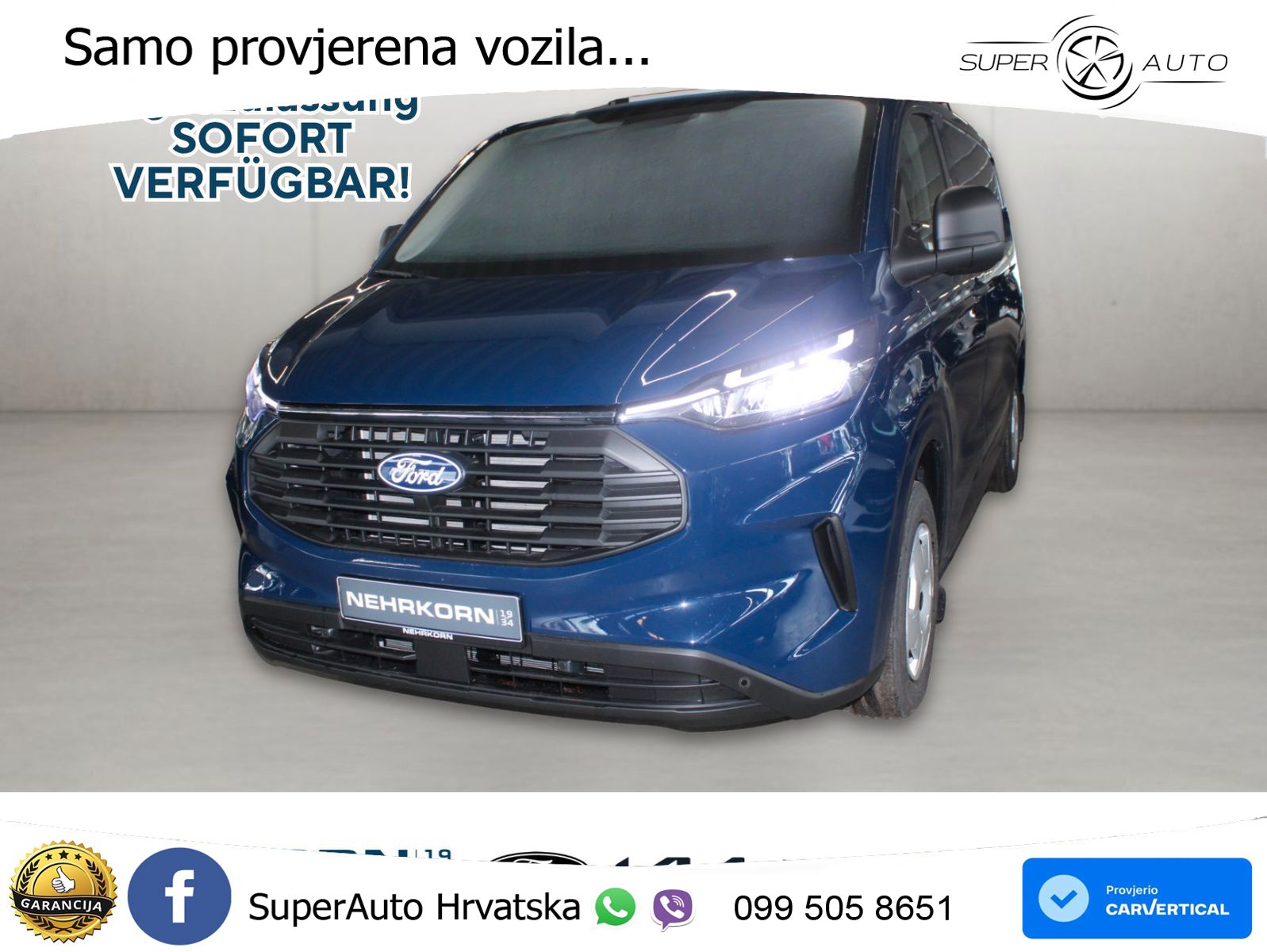 Ford Transit 136 KS LED+ACC