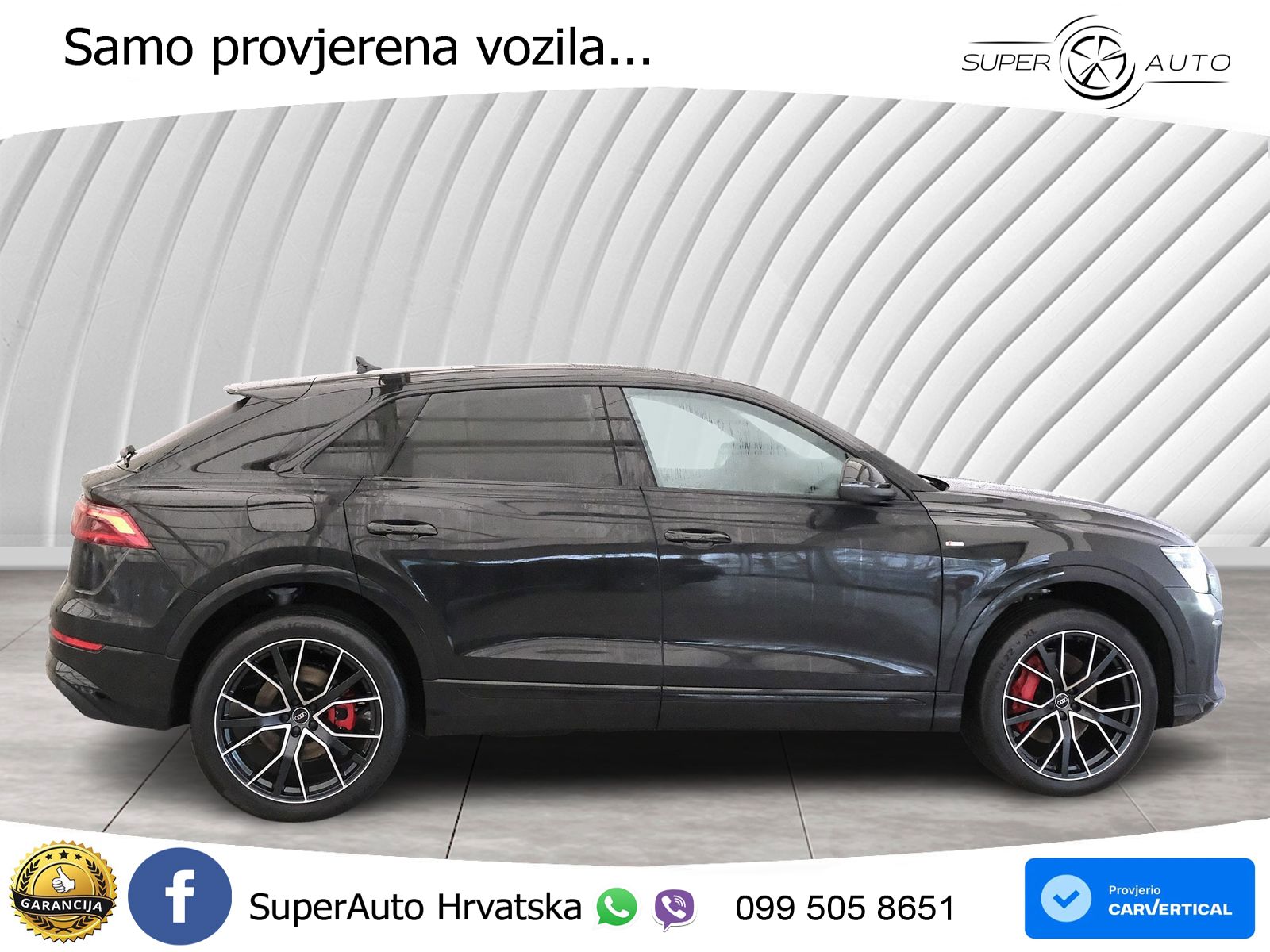 Audi Q8 50 TDI V6 (286 KS) quattro Tiptronic S line LED+GR SJED+ACC