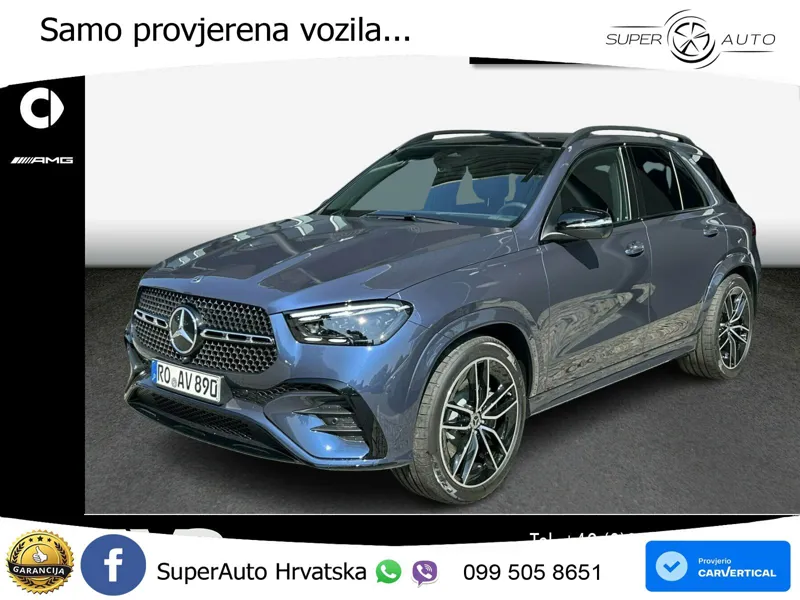 Mercedes GLE 450d (367 KS) EQ Boost 4MATIC 9G-TRONIC AMG LED+GR SJED+ACC