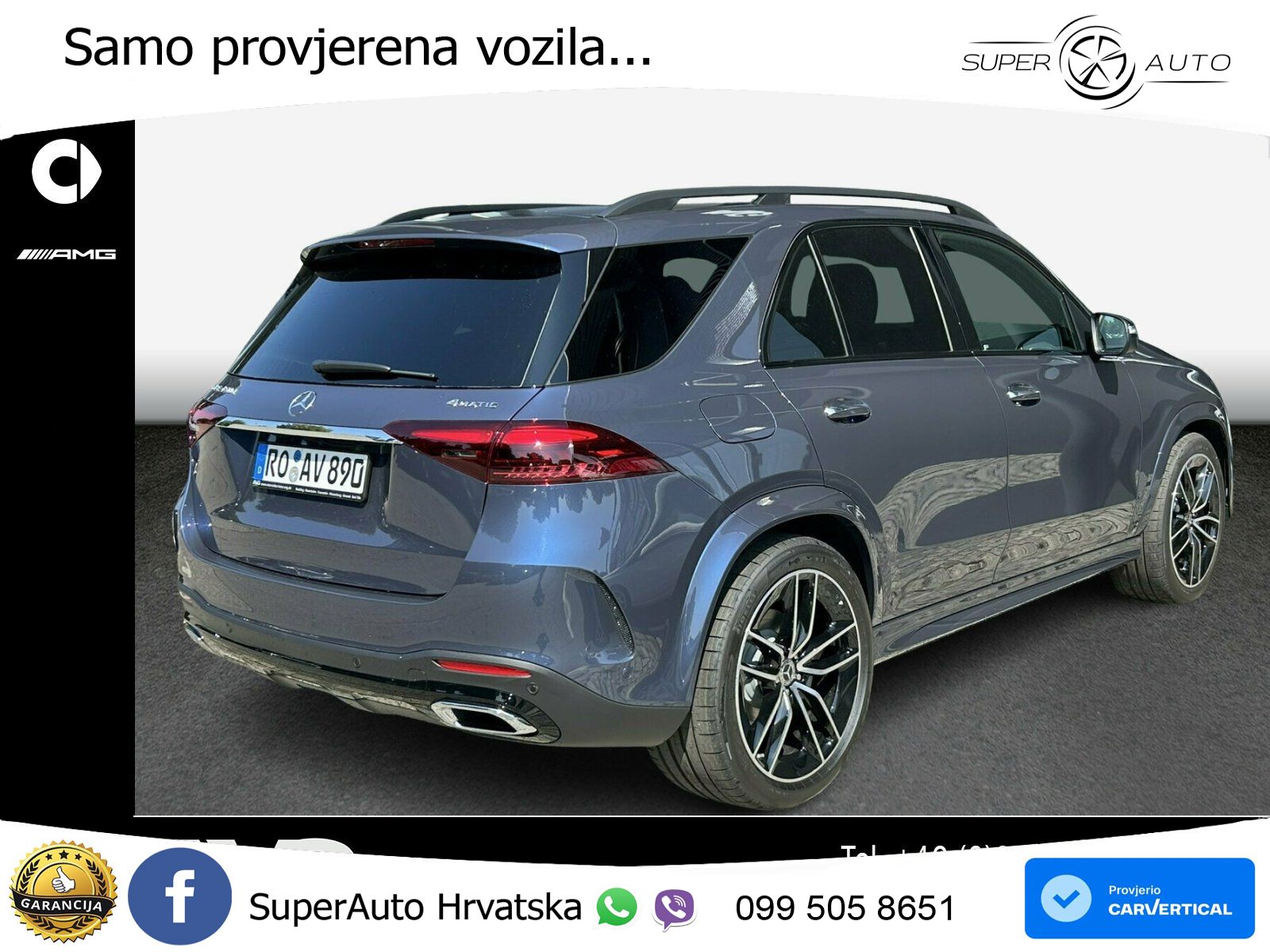Mercedes GLE 450d (367 KS) EQ Boost 4MATIC 9G-TRONIC AMG LED+GR SJED+ACC