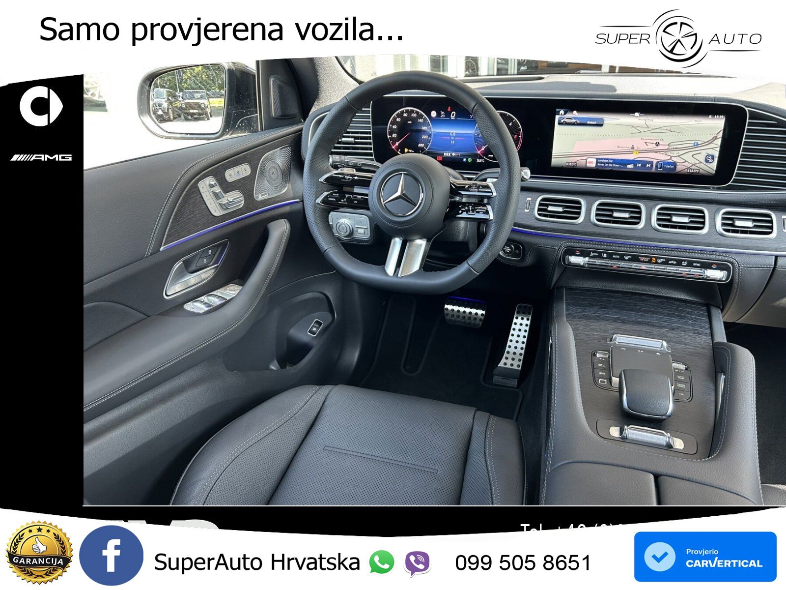 Mercedes GLE 450d (367 KS) EQ Boost 4MATIC 9G-TRONIC AMG LED+GR SJED+ACC