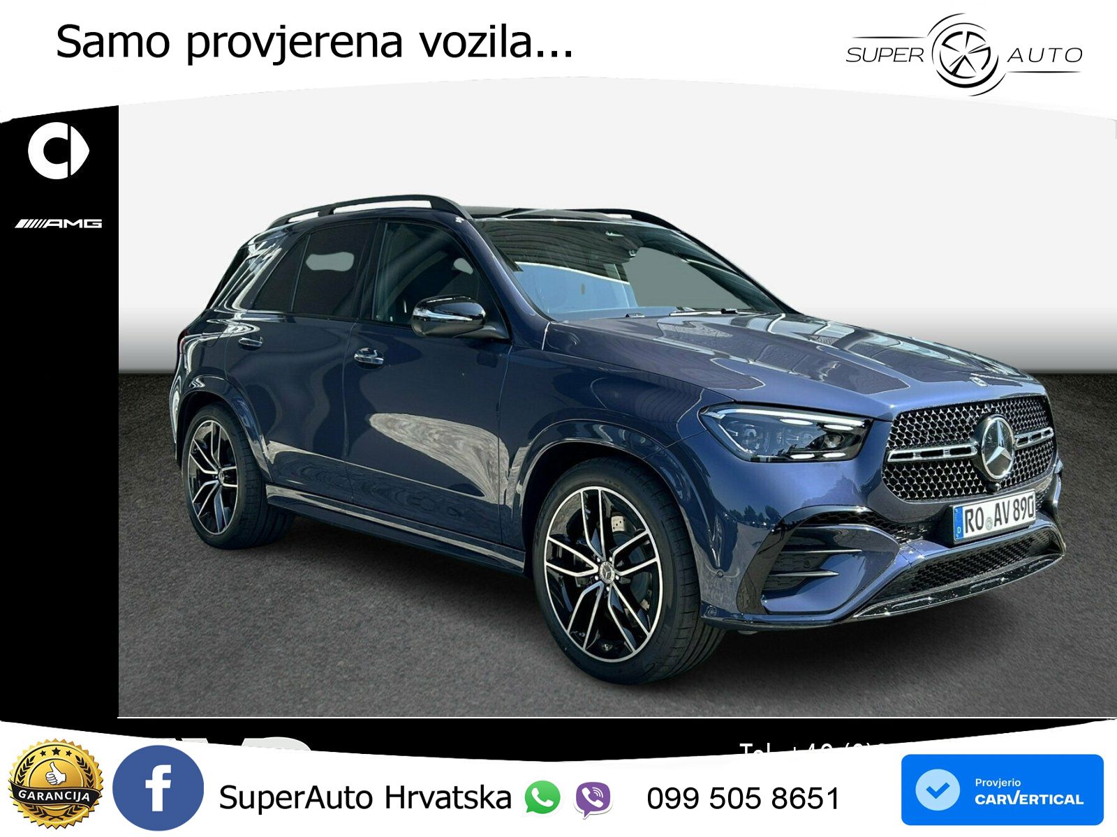 Mercedes GLE 450d (367 KS) EQ Boost 4MATIC 9G-TRONIC AMG LED+GR SJED+ACC