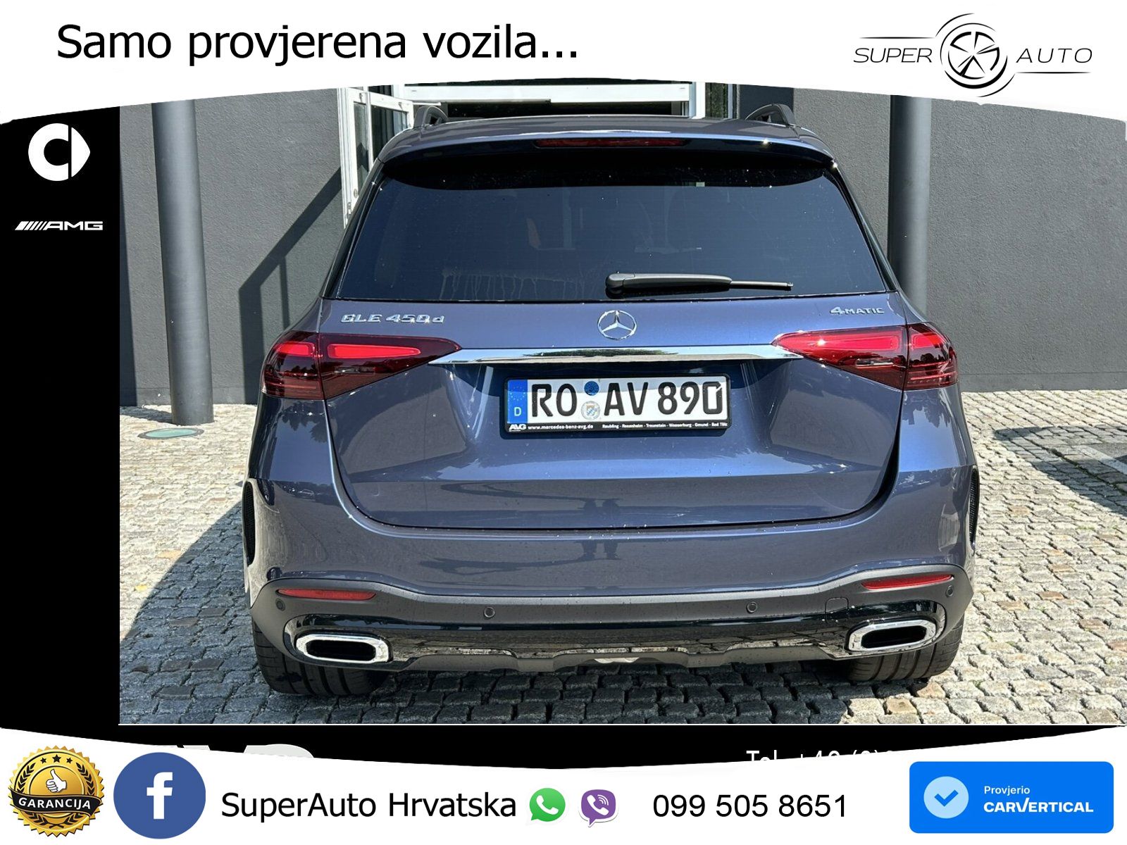 Mercedes GLE 450d (367 KS) EQ Boost 4MATIC 9G-TRONIC AMG LED+GR SJED+ACC