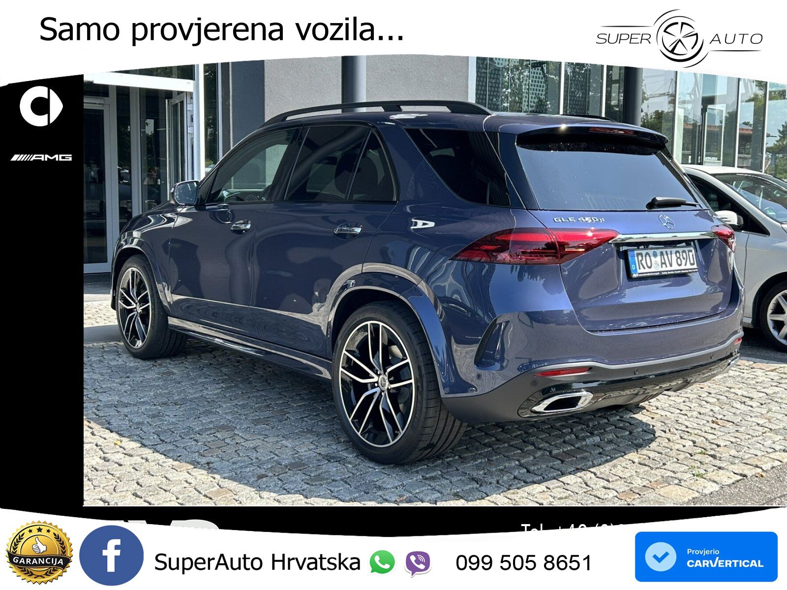 Mercedes GLE 450d (367 KS) EQ Boost 4MATIC 9G-TRONIC AMG LED+GR SJED+ACC