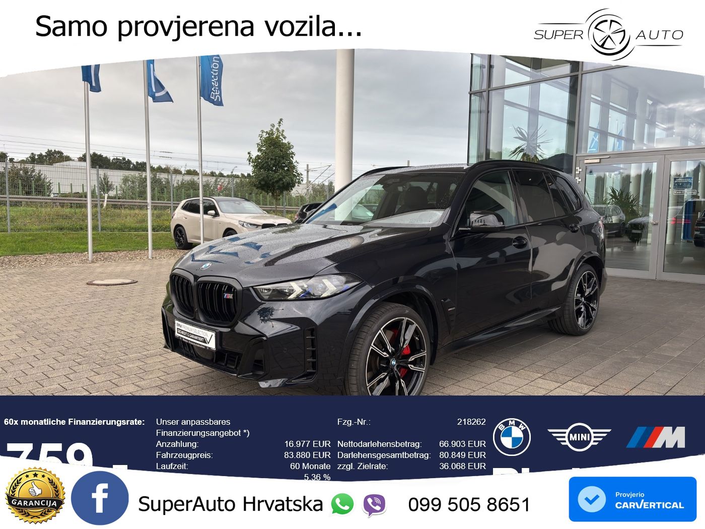 BMW X5 M60i V8 (530 KS) xDrive Steptronic LED+GR SJED+ACC