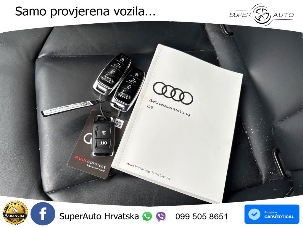 Audi Q8 50 TDI V6 (286 KS) quattro Tiptronic