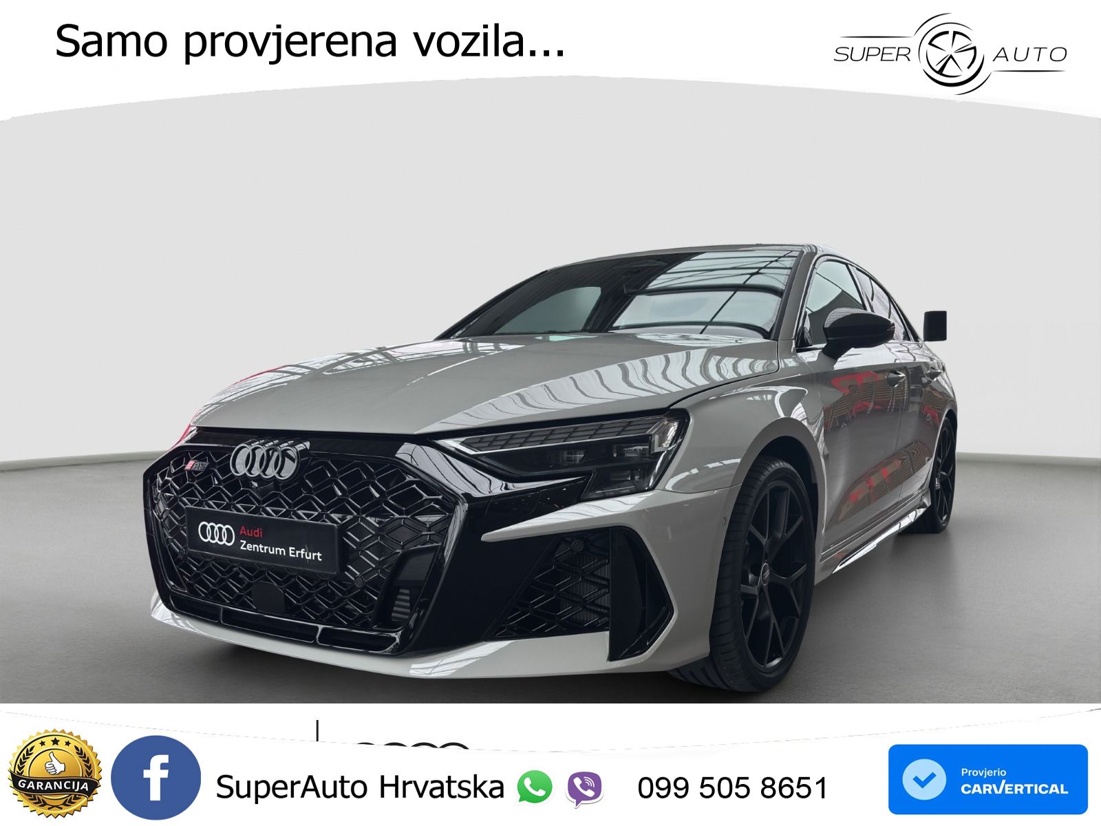 Audi RS3 Sedan 2.5 TFSI (400 KS) quattro S tronic LED+ACC