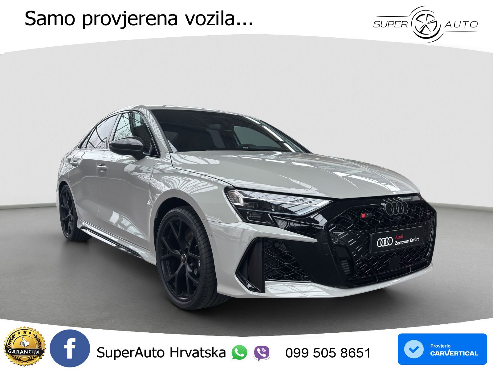 Audi RS3 Sedan 2.5 TFSI (400 KS) quattro S tronic LED+ACC