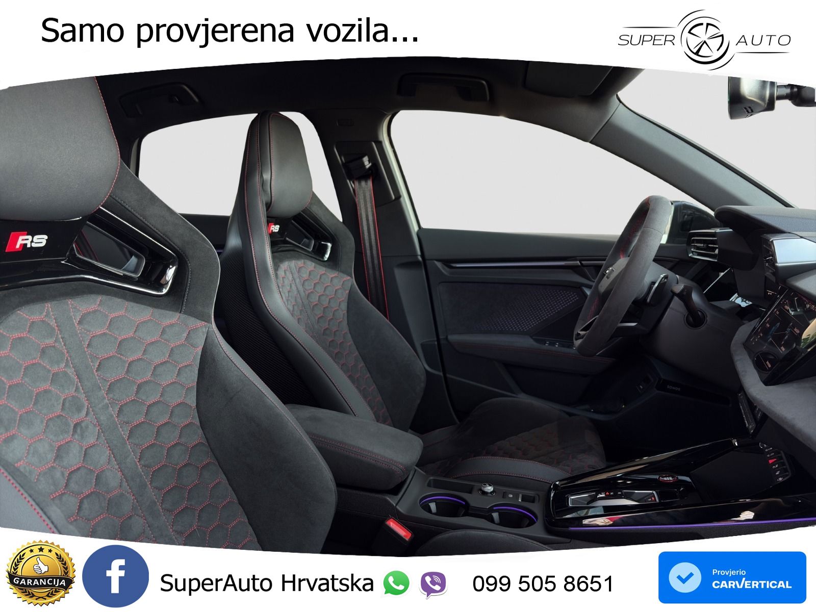 Audi RS3 Sedan 2.5 TFSI (400 KS) quattro S tronic LED+ACC