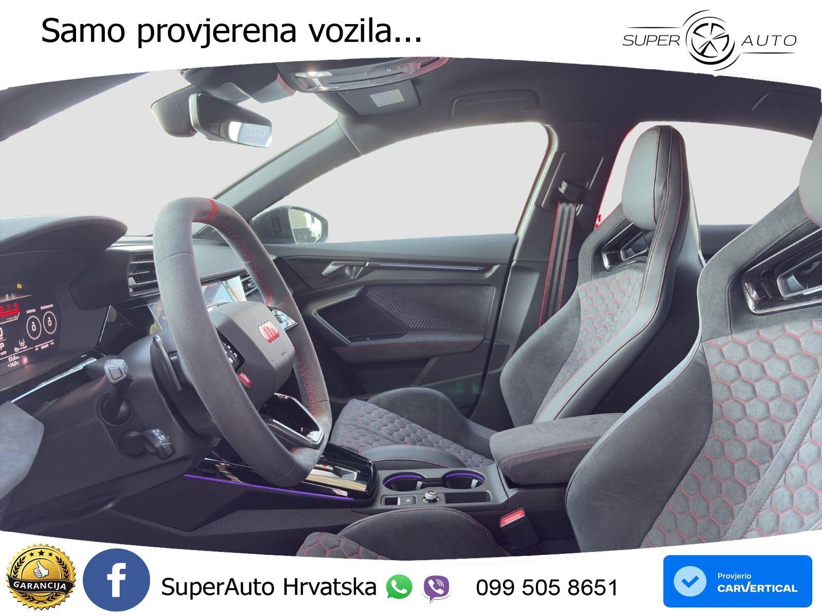 Audi RS3 Sedan 2.5 TFSI (400 KS) quattro S tronic LED+ACC