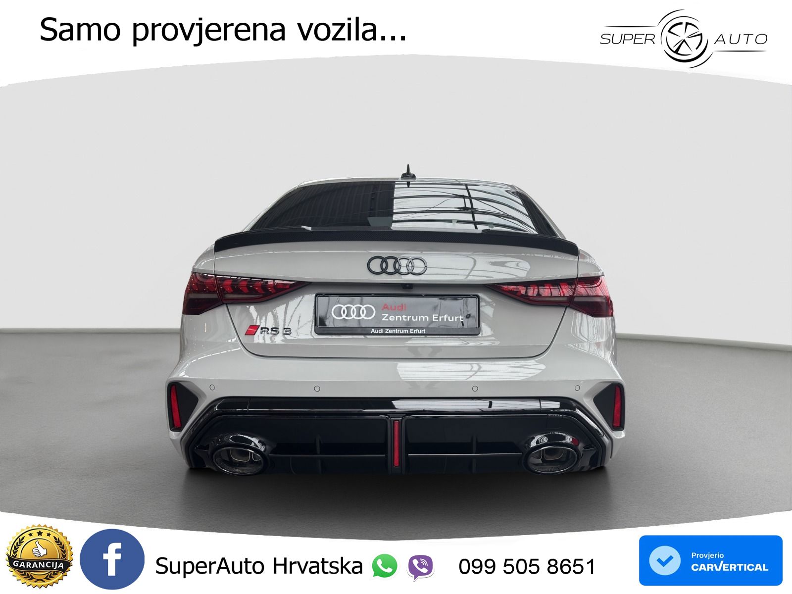 Audi RS3 Sedan 2.5 TFSI (400 KS) quattro S tronic LED+ACC