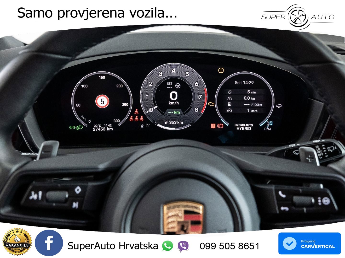 Porsche Cayenne S 3.0 V6 (519 KS) E-Hybrid Tiptronic S