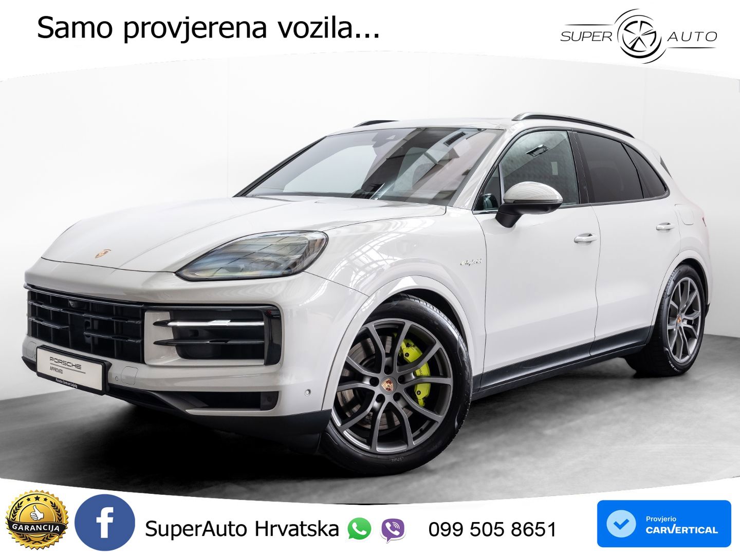Porsche Cayenne S 3.0 V6 (519 KS) E-Hybrid Tiptronic S