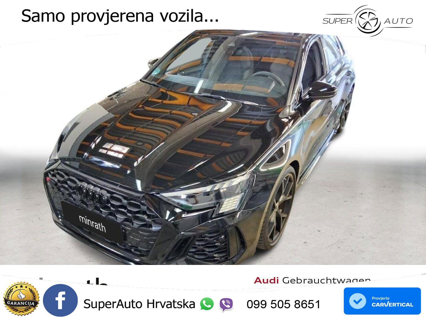 Audi RS3 Sedan 2.5 TFSI (400 KS) quattro S tronic LED+GR SJED+ACC