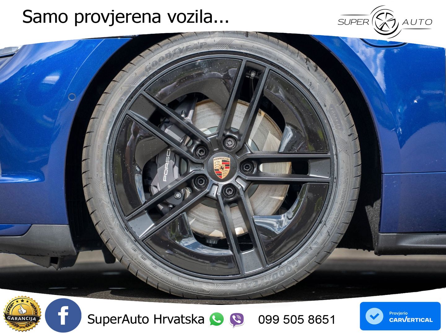 Porsche Taycan Sport Turismo 105 kWh (435 KS)