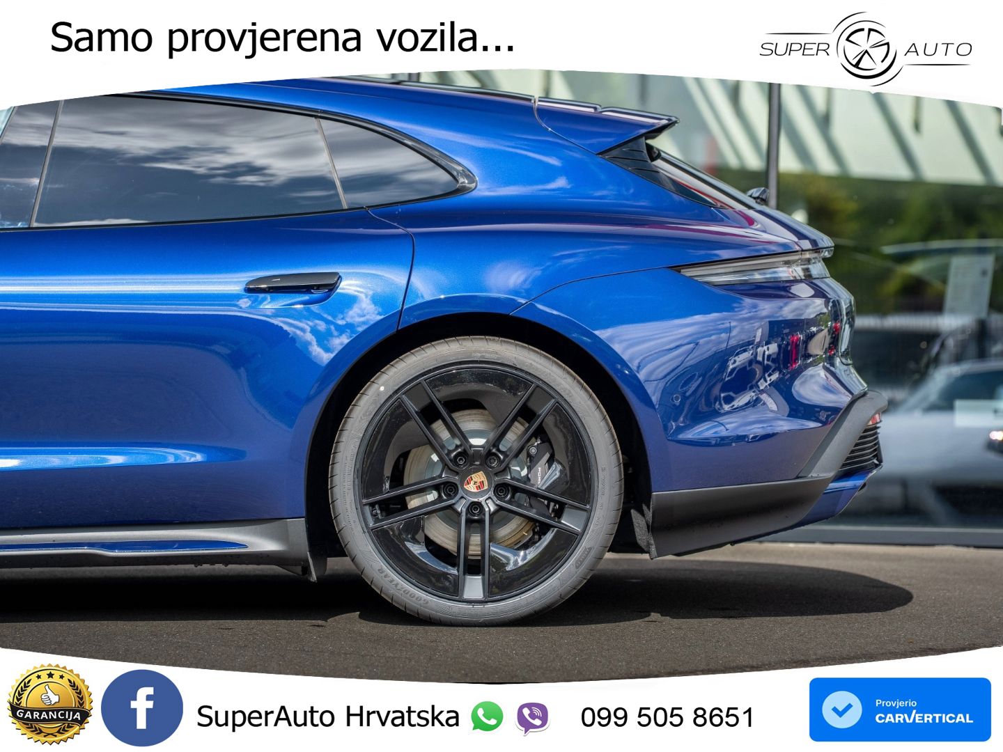 Porsche Taycan Sport Turismo 105 kWh (435 KS)