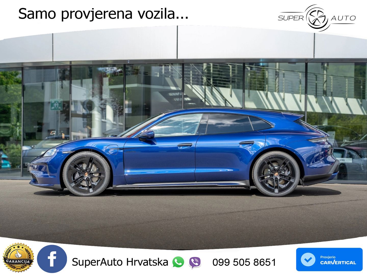 Porsche Taycan Sport Turismo 105 kWh (435 KS)