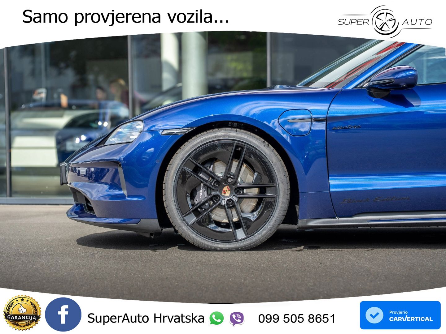 Porsche Taycan Sport Turismo 105 kWh (435 KS)