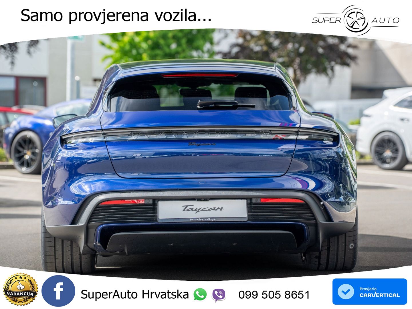 Porsche Taycan Sport Turismo 105 kWh (435 KS)