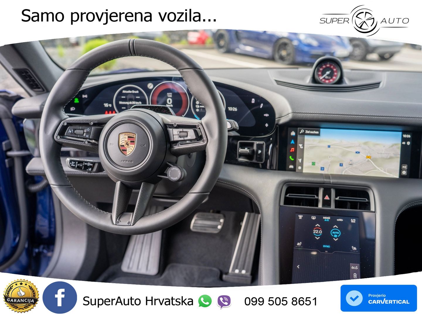 Porsche Taycan Sport Turismo 105 kWh (435 KS)