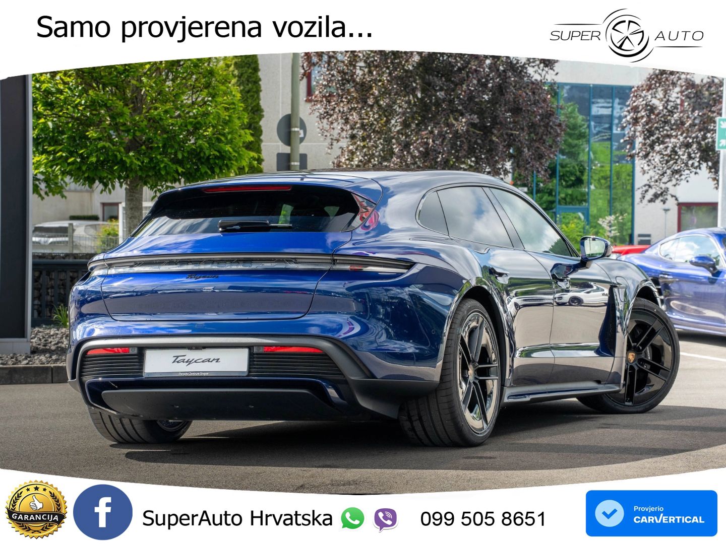Porsche Taycan Sport Turismo 105 kWh (435 KS)
