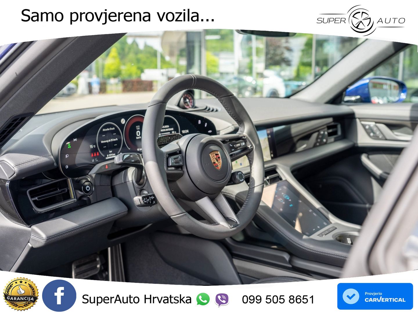 Porsche Taycan Sport Turismo 105 kWh (435 KS)