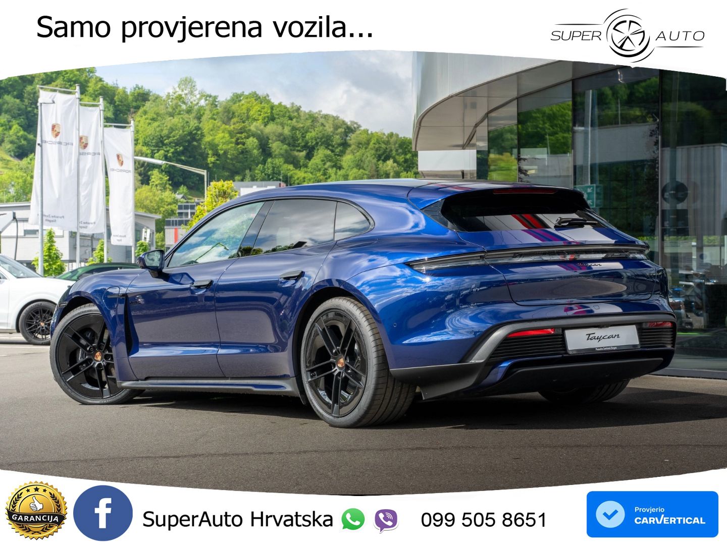 Porsche Taycan Sport Turismo 105 kWh (435 KS)