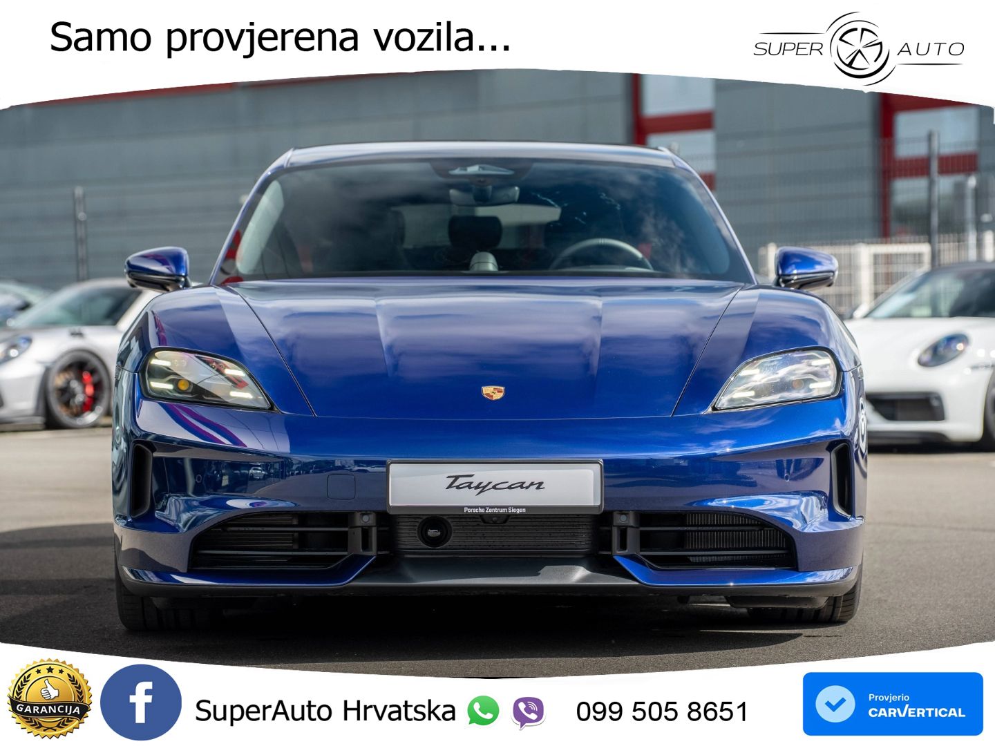 Porsche Taycan Sport Turismo 105 kWh (435 KS)