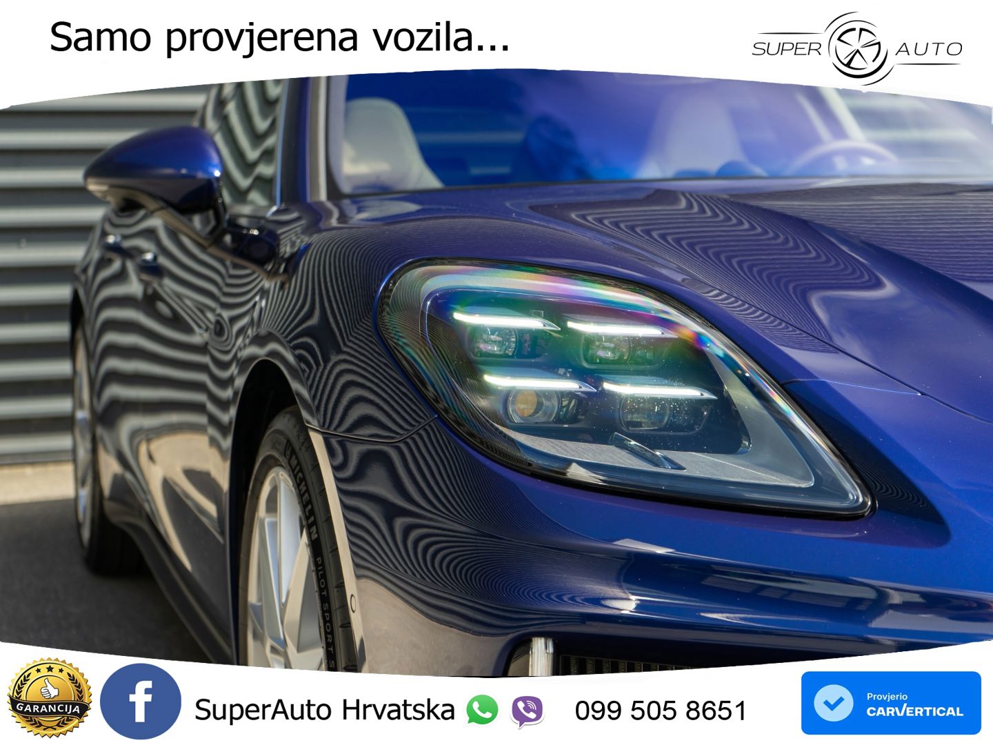 Porsche Panamera 4 2.9 V6 (470 KS) E-Hybrid PDK ZRAČNI+ACC+GR SJED+KAM+PANO