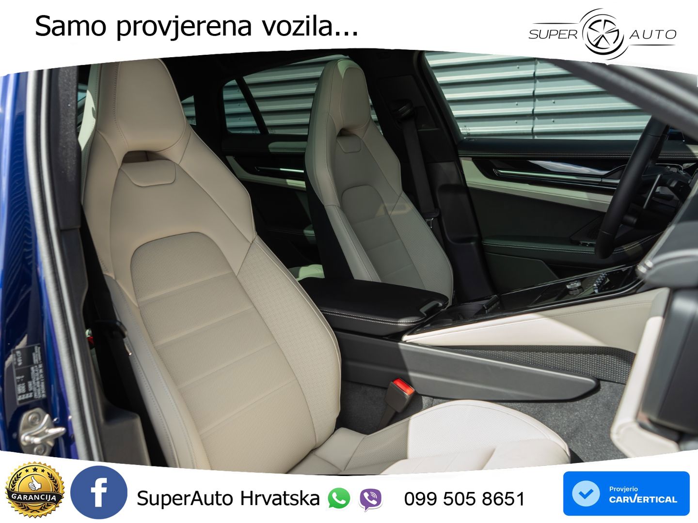 Porsche Panamera 4 2.9 V6 (470 KS) E-Hybrid PDK ZRAČNI+ACC+GR SJED+KAM+PANO